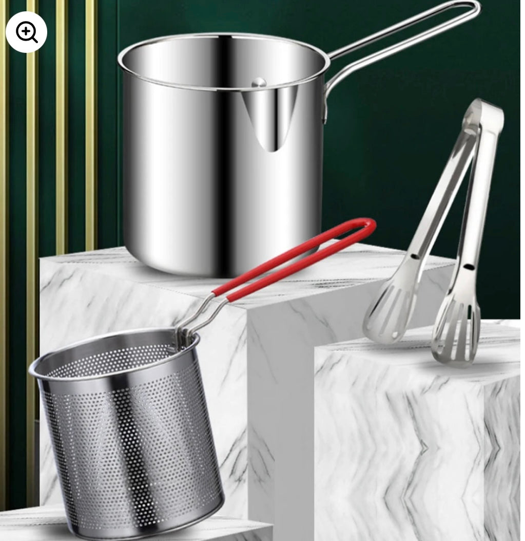 Panela Fritadora Inox - Compre 1 Leve 2