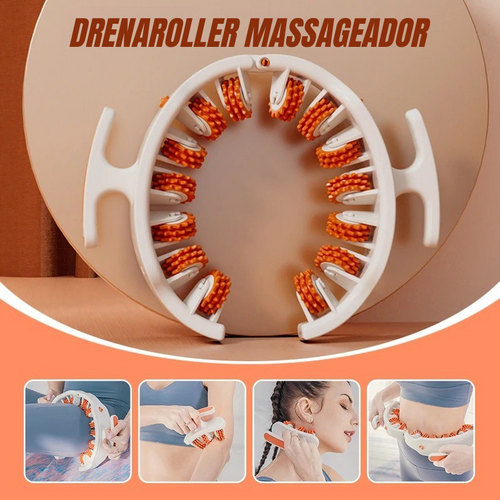 DrenaRoller Massageador Linfático para Lipedema e Celulite